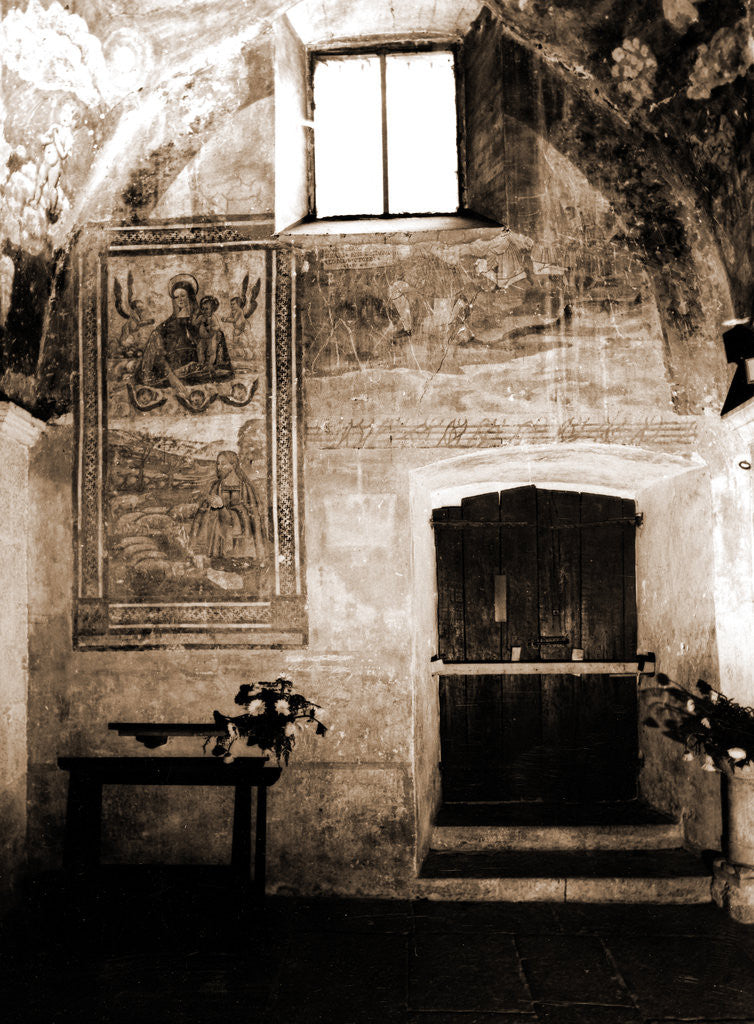 Detail of I, Santuario della Madonna d'Appari, Paganica, L'Aquila, Abruzzo by Anonymous