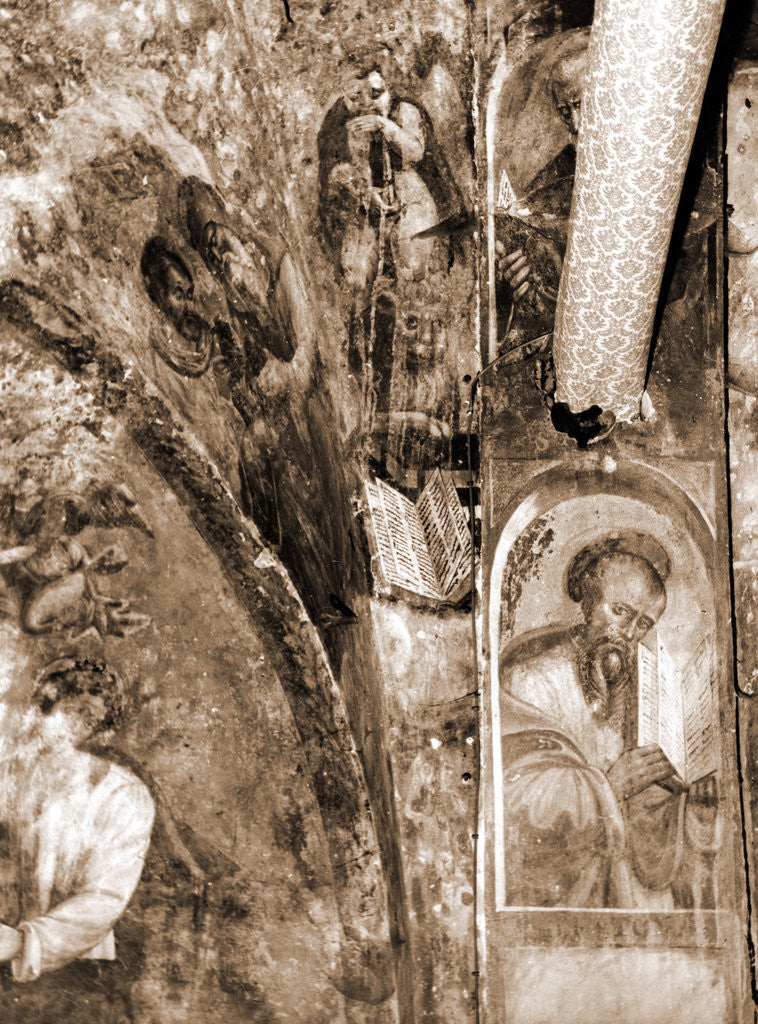 Detail of I, Santuario della Madonna d'Appari, Paganica, L'Aquila, Abruzzo by Anonymous