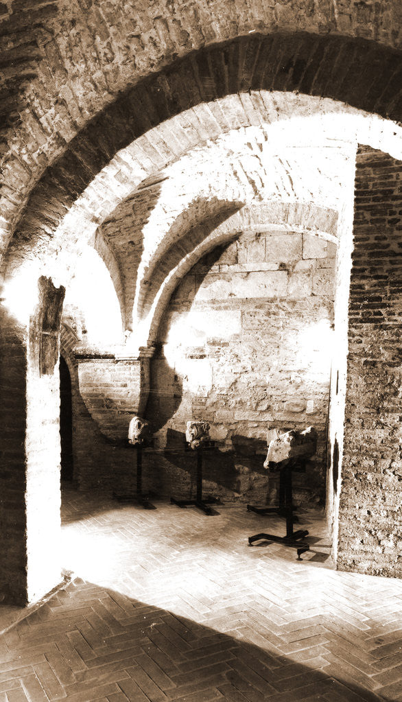 Detail of Palazzo Vescovile, Penne, Pescara, Abruzzo by Anonymous