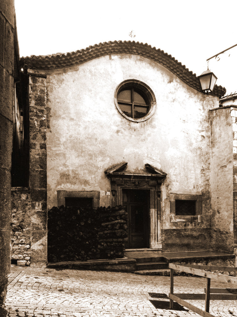 Detail of Basilica, Pescocostanzo, L'Aquila, Abruzzo by Anonymous