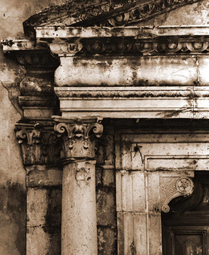 Detail of Basilica, Pescocostanzo, L'Aquila, Abruzzo by Anonymous
