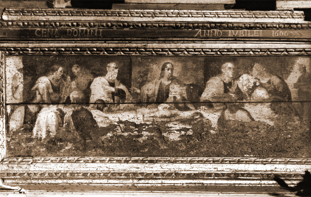 Detail of Basilica, Pescocostanzo, L'Aquila, Abruzzo by Anonymous