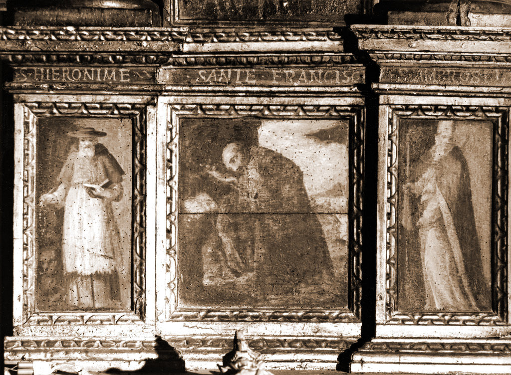 Detail of Basilica, Pescocostanzo, L'Aquila, Abruzzo by Anonymous