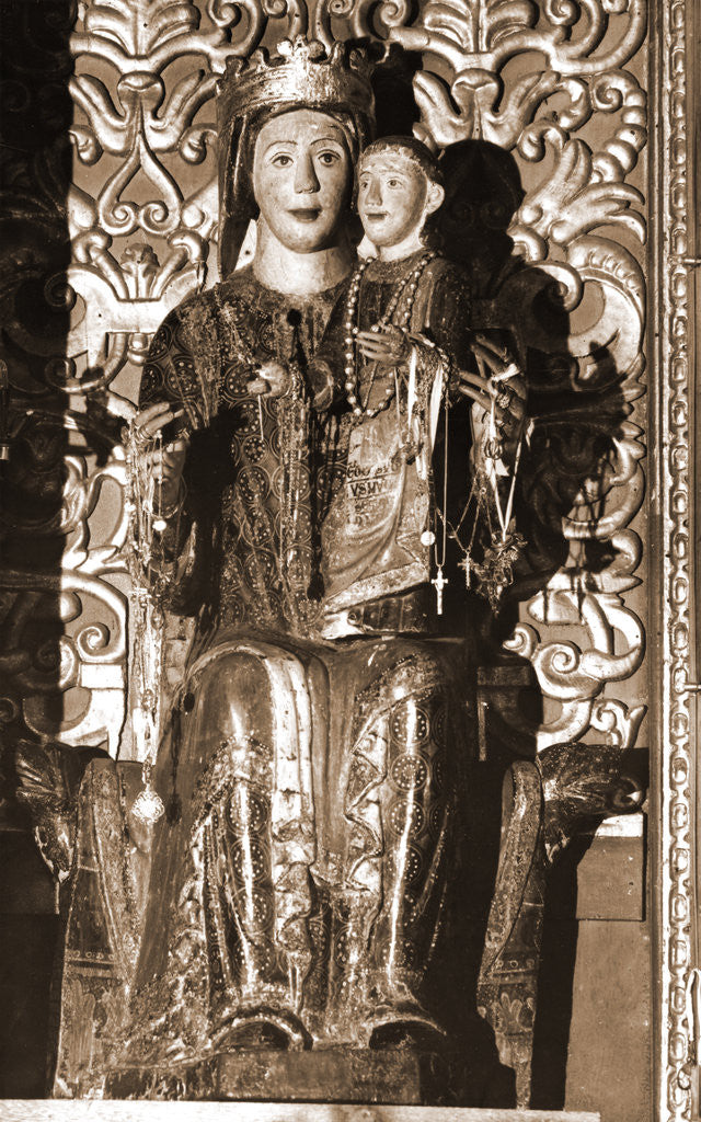 Detail of Basilica, Pescocostanzo, L'Aquila, Abruzzo by Anonymous