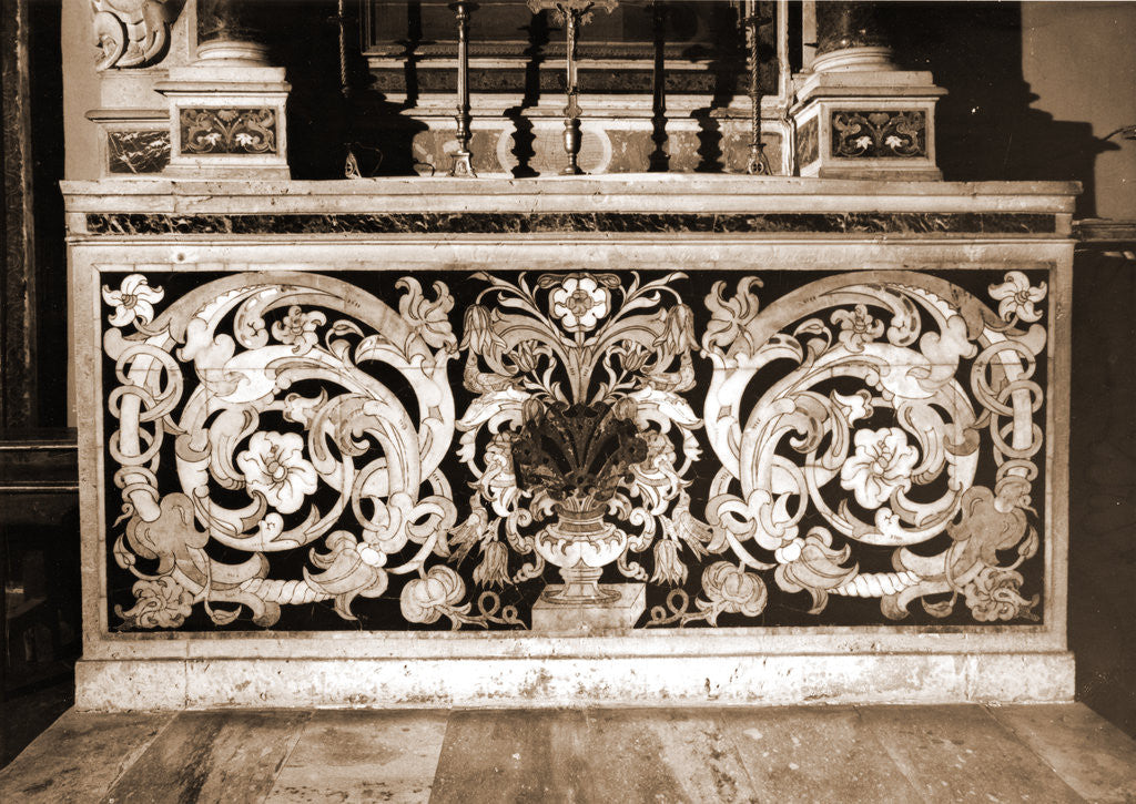 Detail of Basilica, Pescocostanzo, L'Aquila, Abruzzo by Anonymous