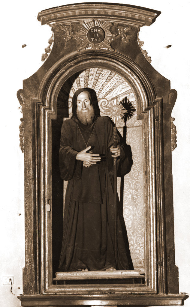 Detail of Basilica, Pescocostanzo, L'Aquila, Abruzzo by Anonymous