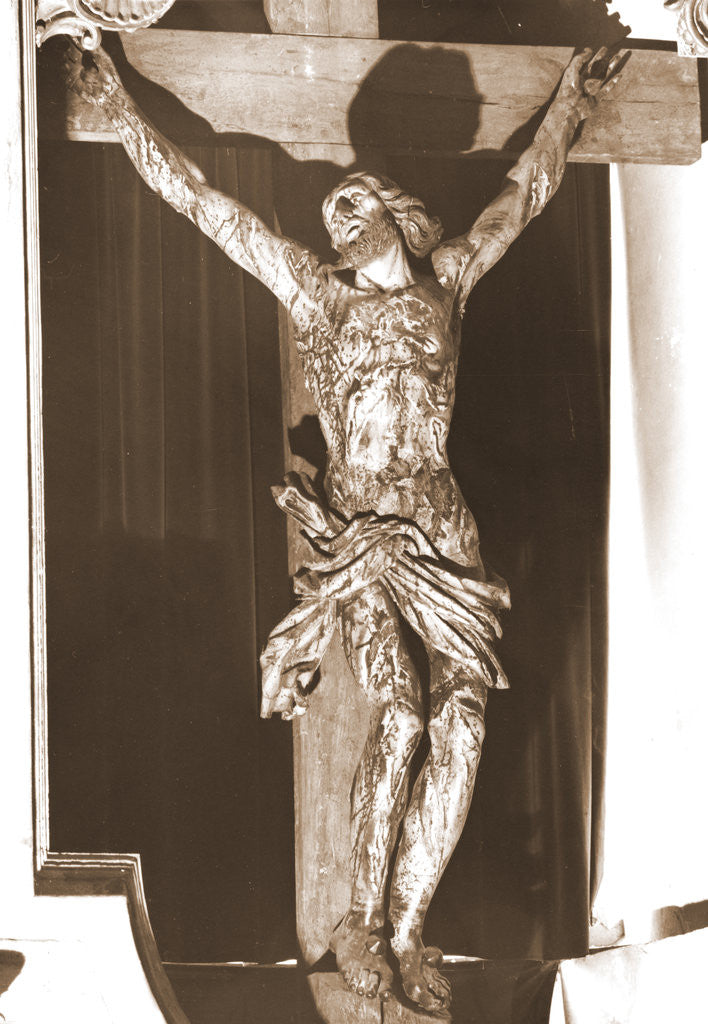 Detail of Basilica, Pescocostanzo, L'Aquila, Abruzzo by Anonymous