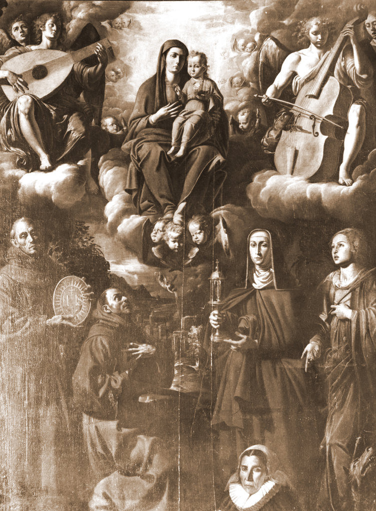 Detail of Basilica, Pescocostanzo, L'Aquila, Abruzzo by Anonymous