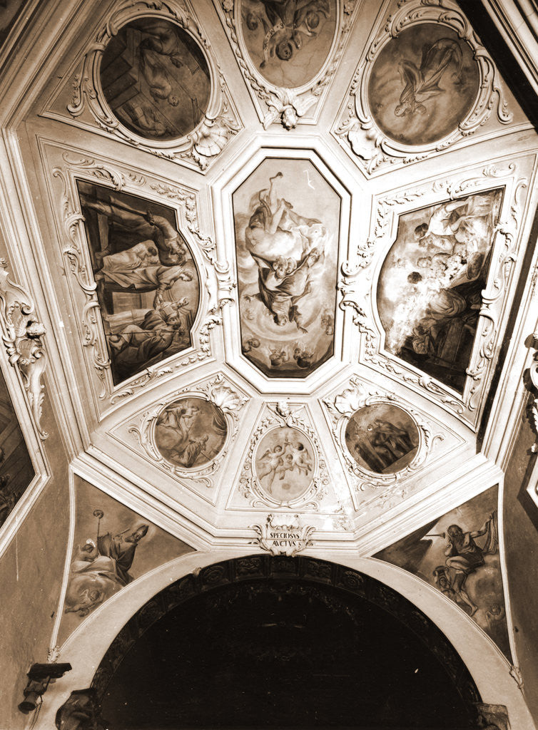 Detail of Basilica, Pescocostanzo, L'Aquila, Abruzzo by Anonymous