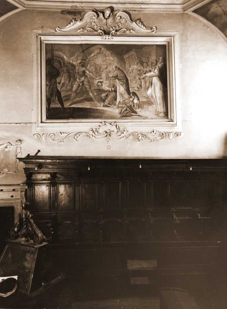 Detail of Basilica, Pescocostanzo, L'Aquila, Abruzzo by Anonymous