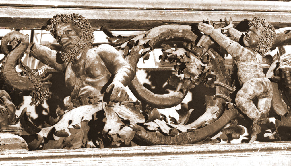 Detail of Basilica, Pescocostanzo, L'Aquila, Abruzzo by Anonymous
