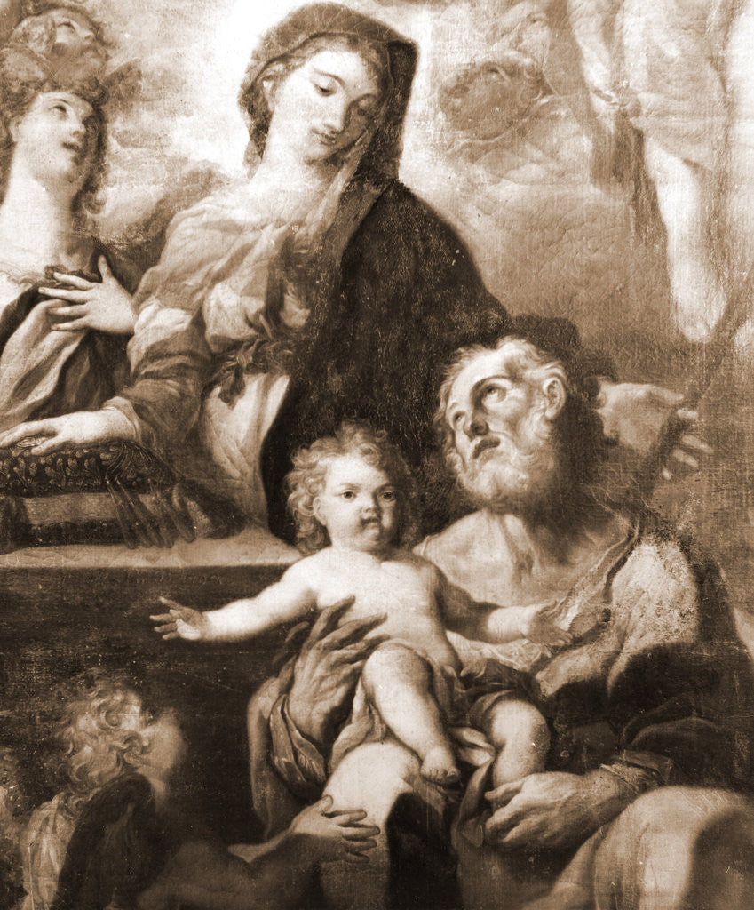 Detail of Basilica, Pescocostanzo, L'Aquila, Abruzzo by Anonymous