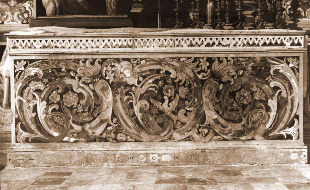 Detail of Basilica, Pescocostanzo, L'Aquila, Abruzzo by Anonymous