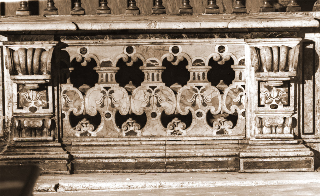 Detail of Basilica, Pescocostanzo, L'Aquila, Abruzzo by Anonymous