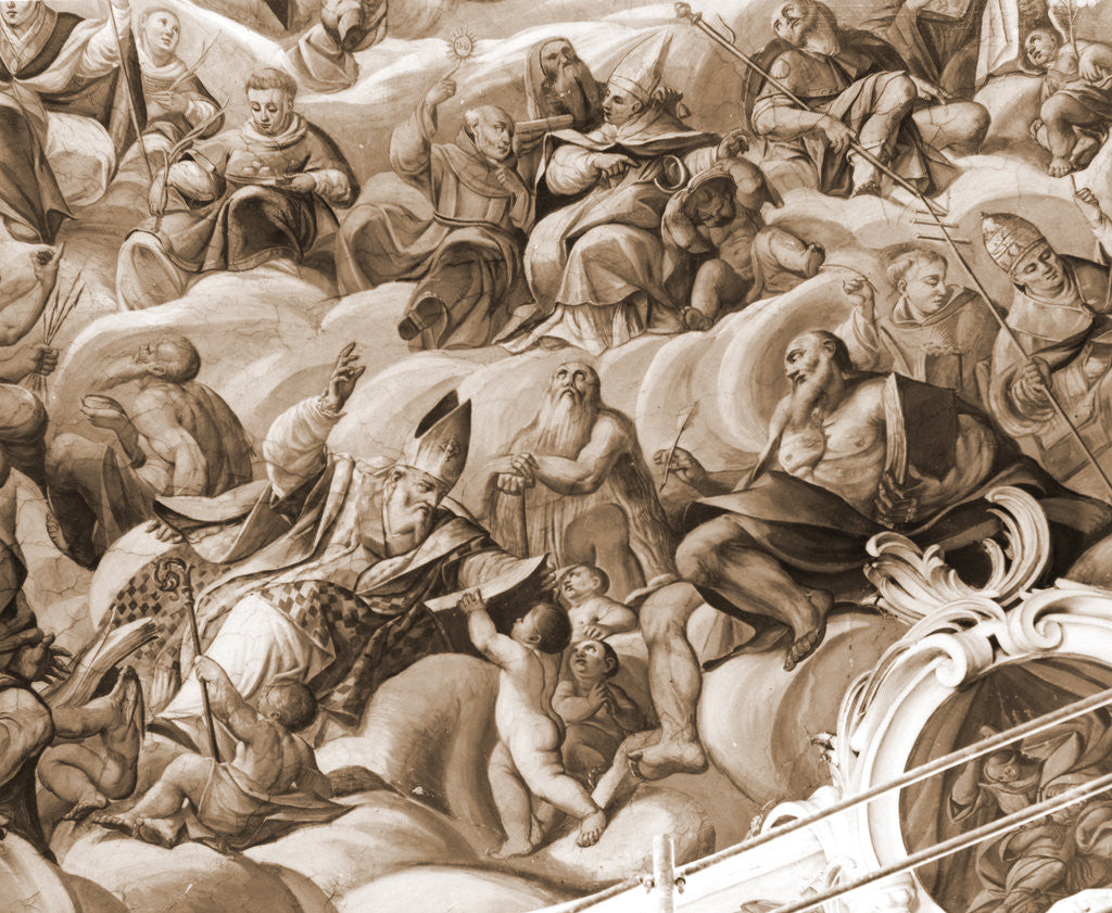 Detail of Basilica, Pescocostanzo, L'Aquila, Abruzzo by Anonymous