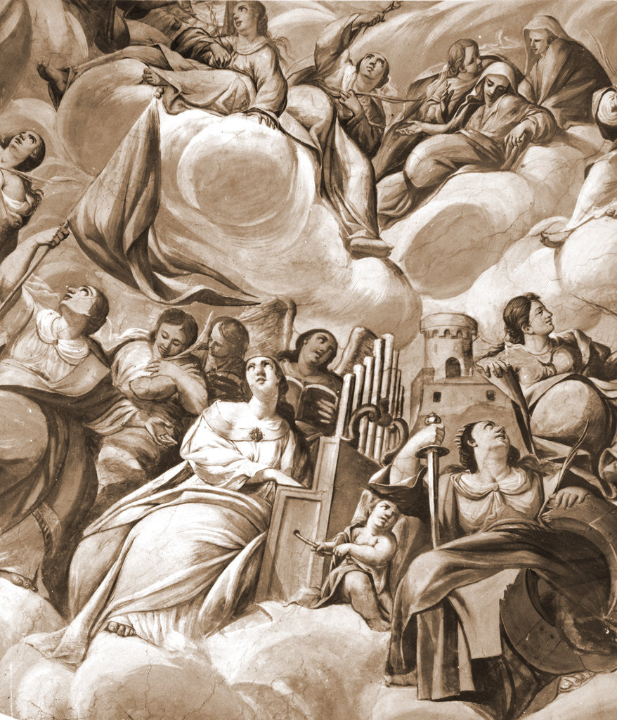Detail of Basilica, Pescocostanzo, L'Aquila, Abruzzo by Anonymous
