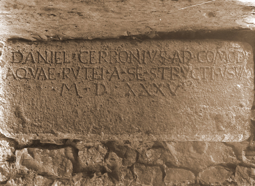 Detail of General views, Preturo, L'Aquila, Abruzzo by Anonymous