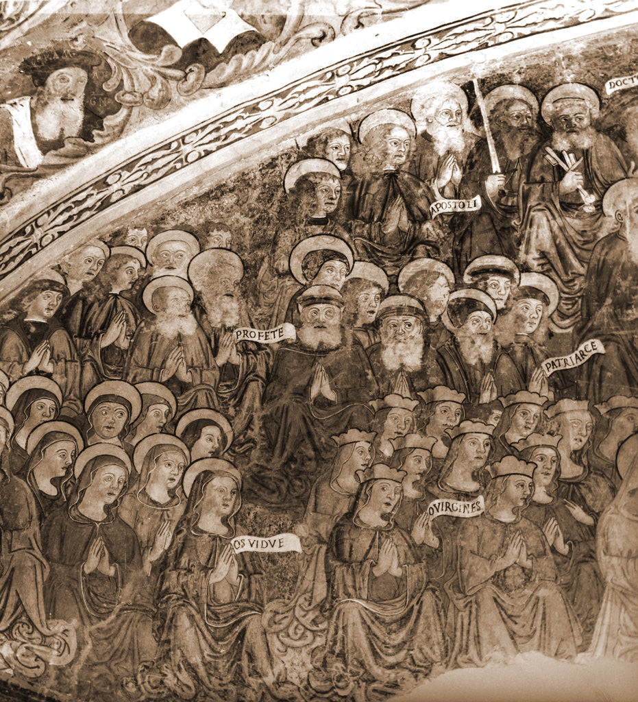 Detail of S. Maria del Pianto, Rocca di Botte, Aquila, Abruzzo by Anonymous