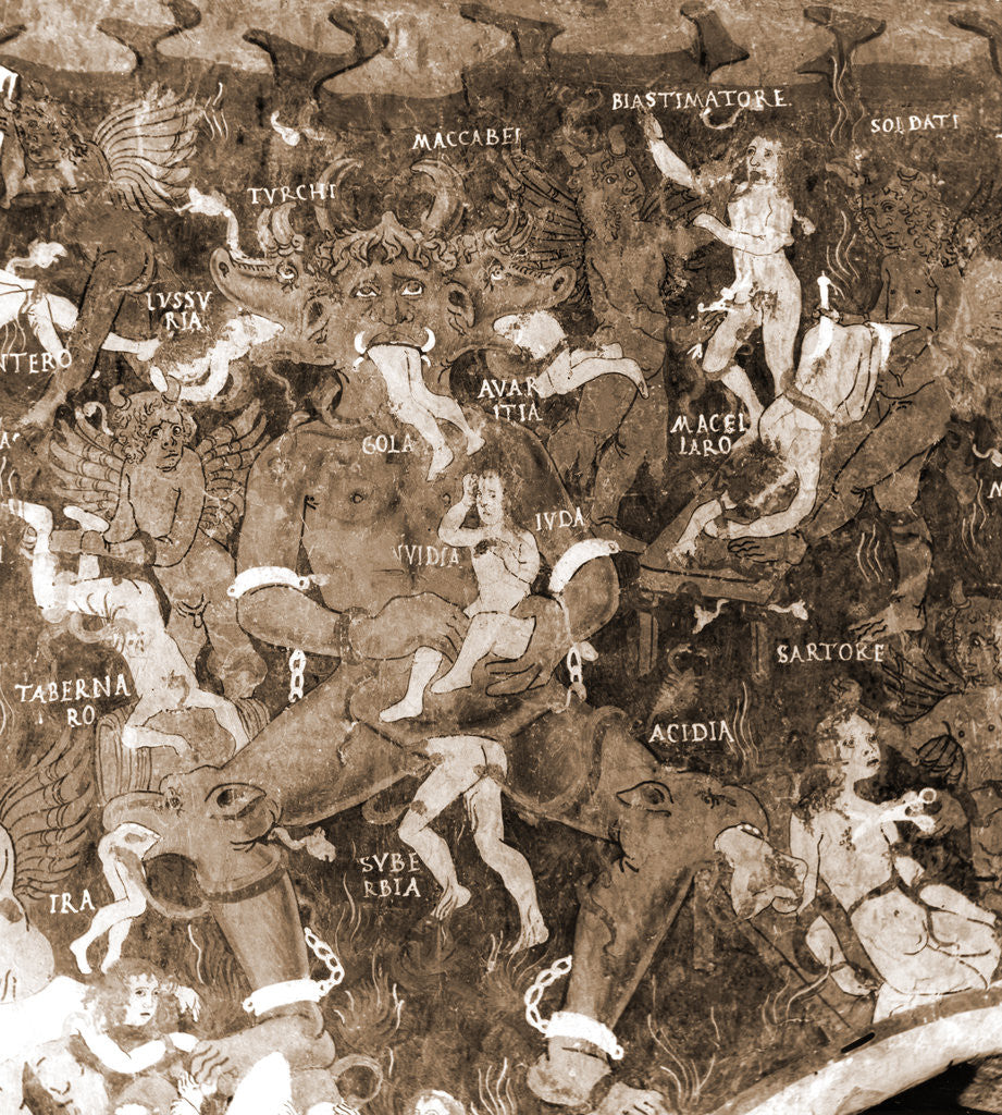 Detail of S. Maria del Pianto, Rocca di Botte, Aquila, Abruzzo by Anonymous