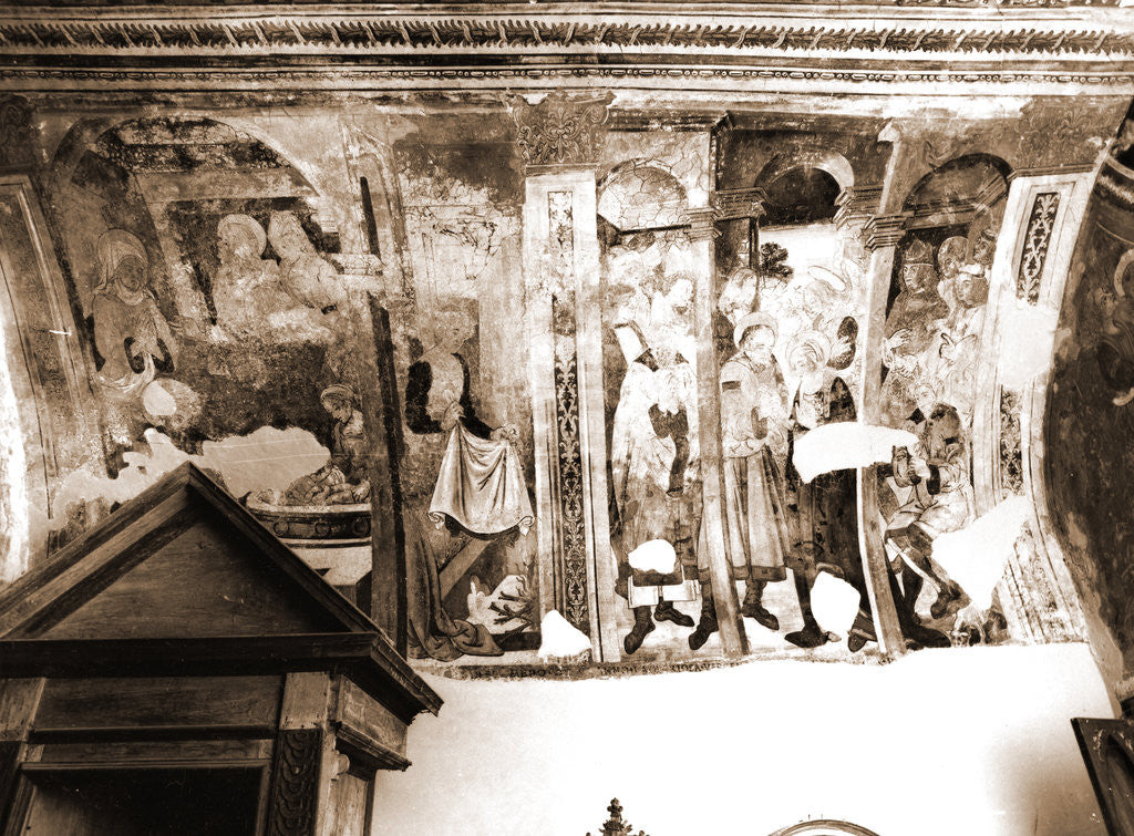 Detail of S. Maria del Pianto, Rocca di Botte, Aquila, Abruzzo by Anonymous