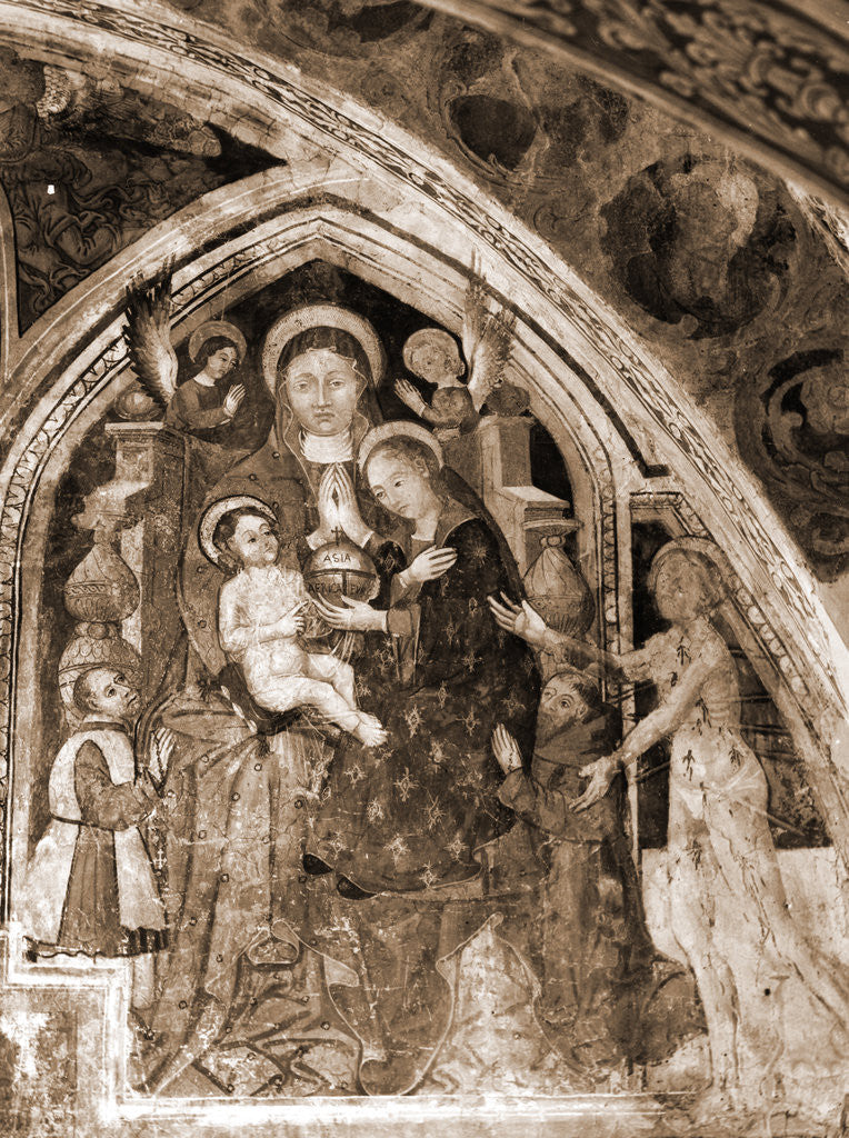 Detail of S. Maria del Pianto, Rocca di Botte, Aquila, Abruzzo by Anonymous