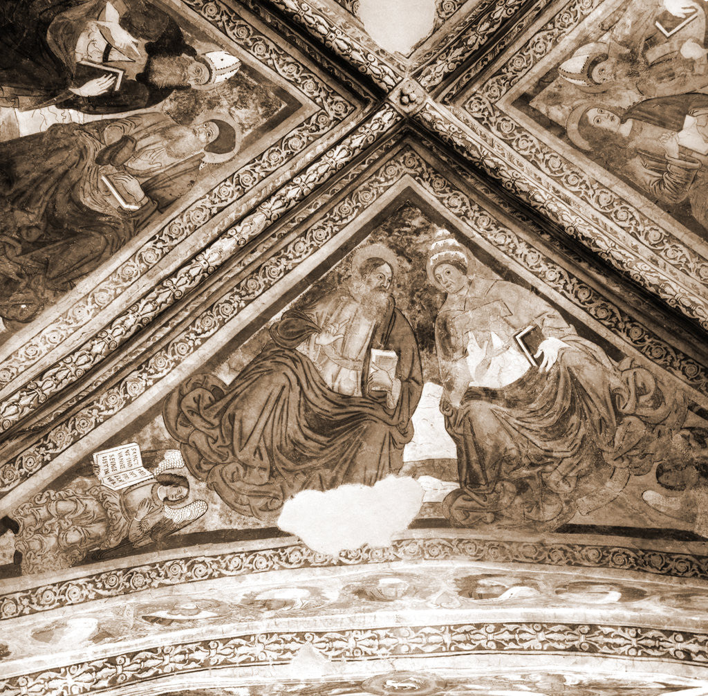 Detail of S. Maria del Pianto, Rocca di Botte, Aquila, Abruzzo by Anonymous