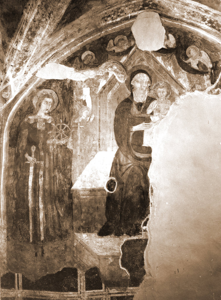 Detail of S. Maria del Pianto, Rocca di Botte, Aquila, Abruzzo by Anonymous