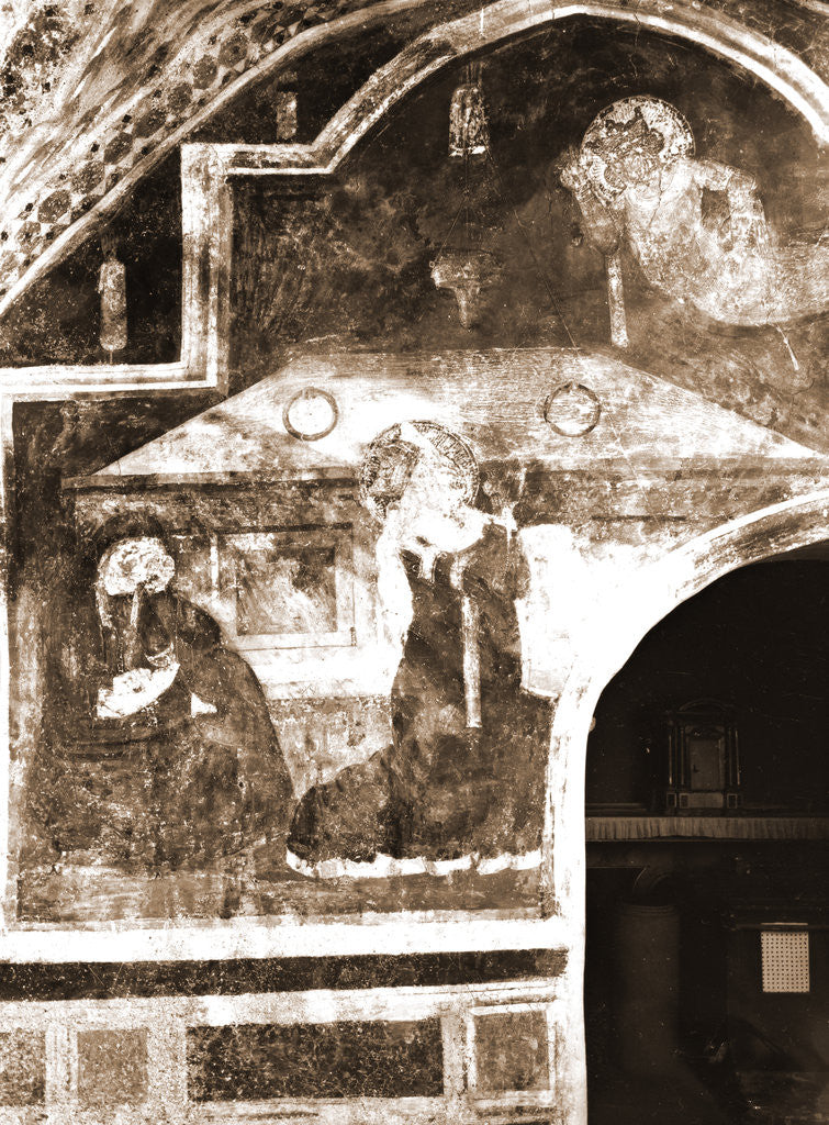 Detail of S. Maria del Pianto, Rocca di Botte, Aquila, Abruzzo by Anonymous