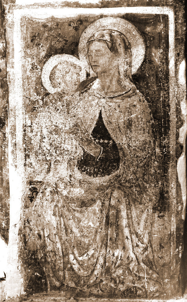 Detail of S. Maria del Pianto, Rocca di Botte, Aquila, Abruzzo by Anonymous