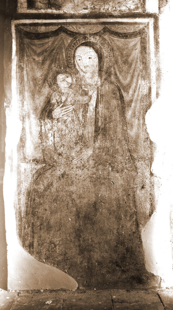 Detail of S. Maria del Pianto, Rocca di Botte, Aquila, Abruzzo by Anonymous