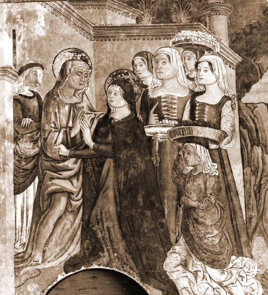 Detail of S. Maria del Pianto, Rocca di Botte, Aquila, Abruzzo by Anonymous