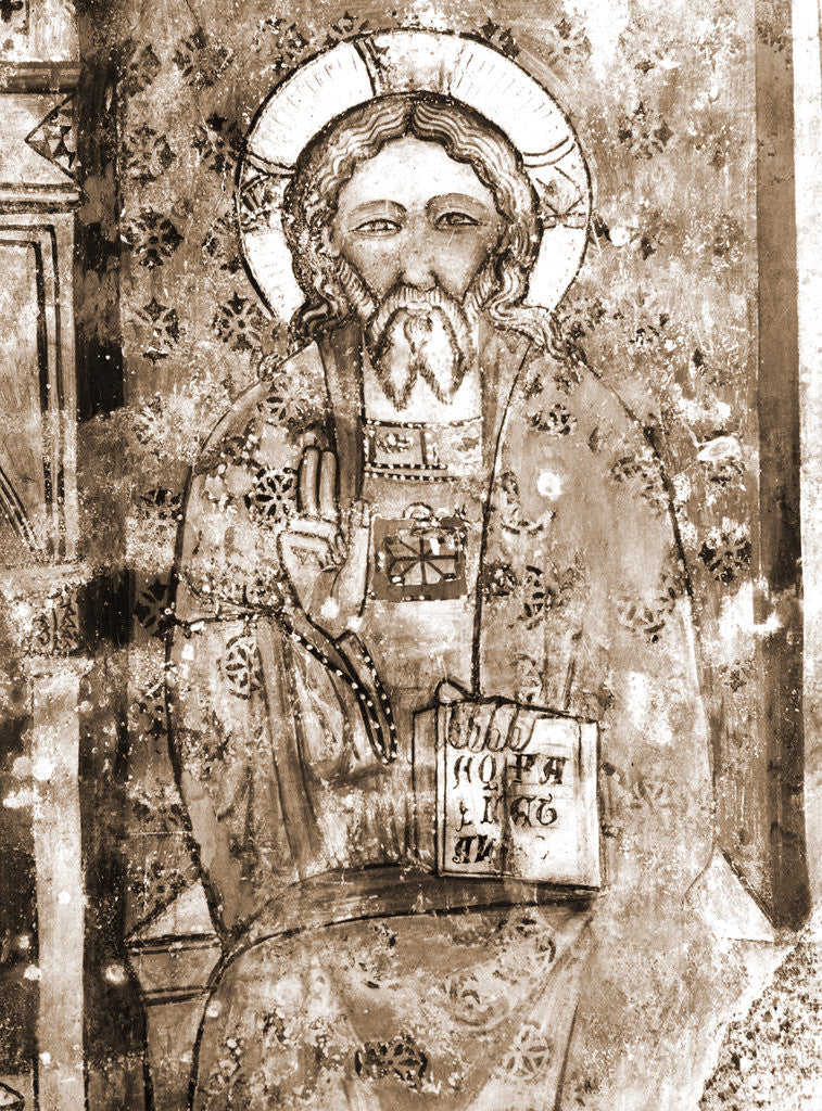 Detail of Abbey church, S. Lucia, Rocca di Cambio, Aquila, Abruzzo by Anonymous