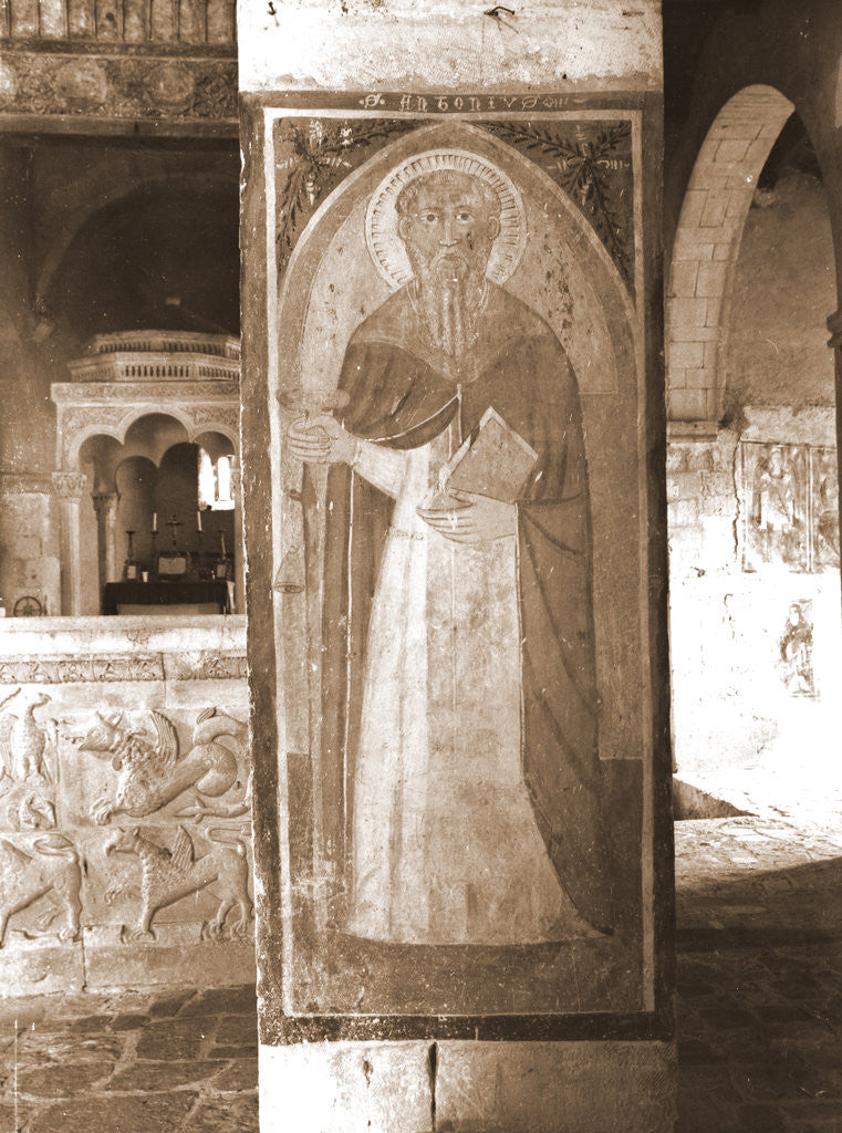 Detail of S. Maria in Va, Rosciolo dei Marsi (environs), L'Aquila, Abruzzo by Anonymous