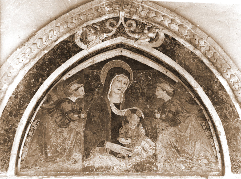 Detail of S. Maria in Va, Rosciolo dei Marsi (environs), L'Aquila, Abruzzo by Anonymous