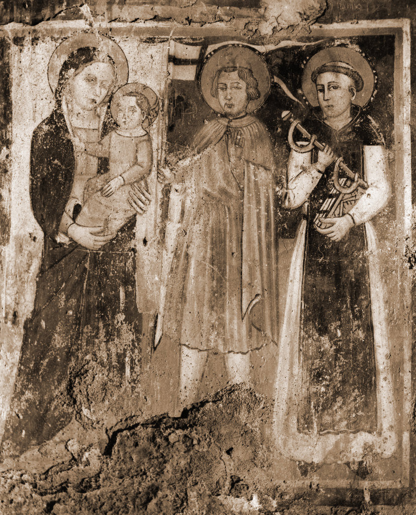Detail of S. Maria in Va, Rosciolo dei Marsi (environs), L'Aquila, Abruzzo by Anonymous