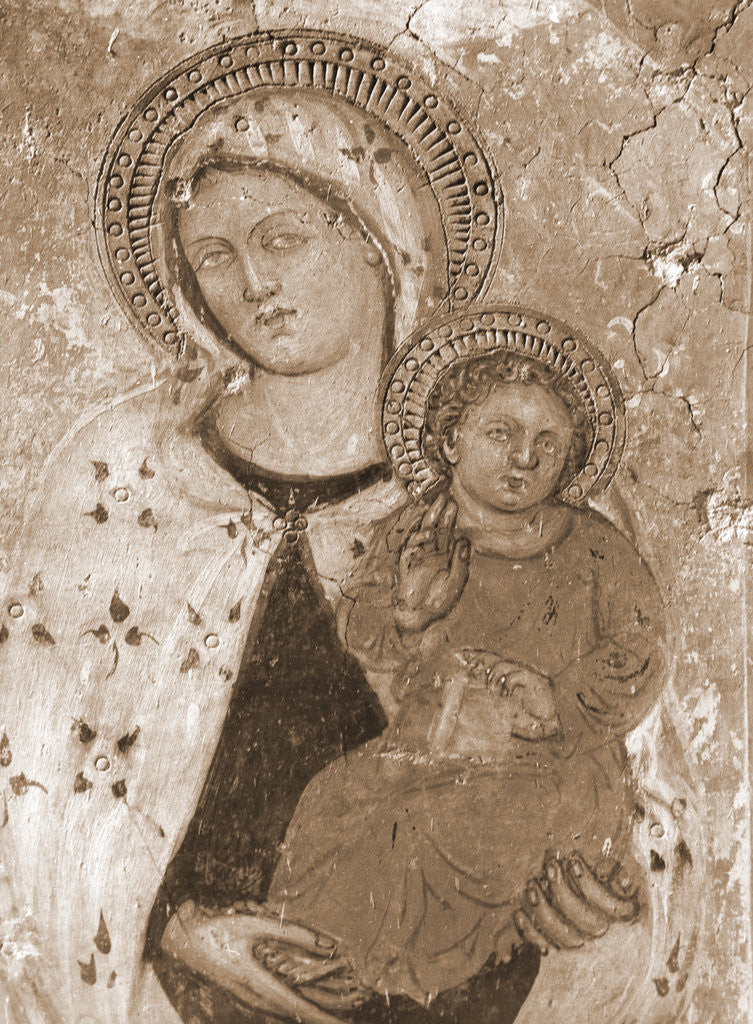 Detail of S. Maria in Va, Rosciolo dei Marsi (environs), L'Aquila, Abruzzo by Anonymous