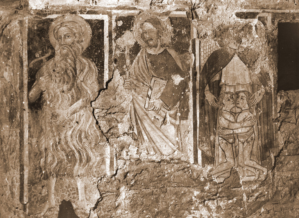 Detail of S. Maria in Va, Rosciolo dei Marsi (environs), L'Aquila, Abruzzo by Anonymous