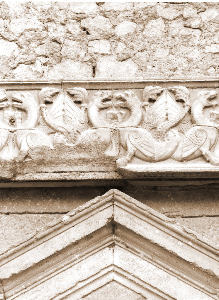 Detail of S. Sabina, San Benedetto dei Marsi, L'Aquila, Abruzzo by Anonymous