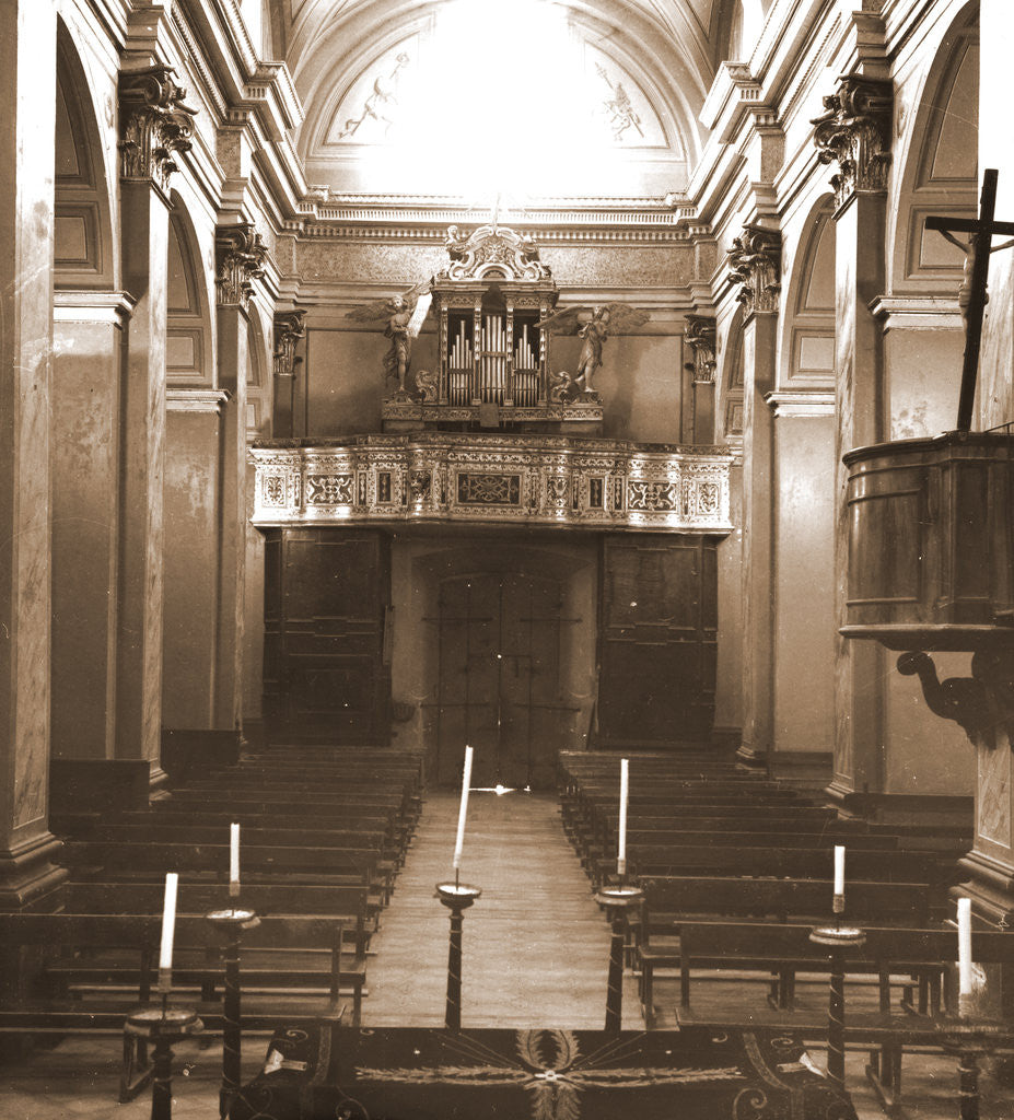Detail of Parrocchiale, San Demetrio ne' Vestini, L'Aquila, Abruzzo by Anonymous