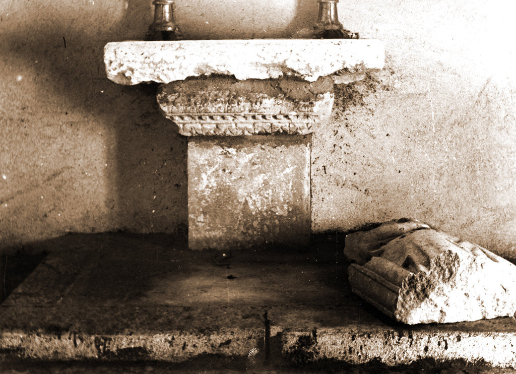 Detail of S. Sebastiano, San Sebastiano, Aquila, Abruzzo by Anonymous