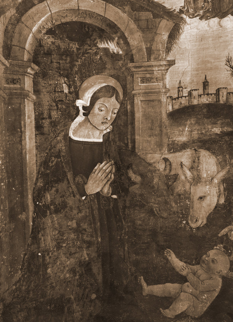 Detail of Parrocchiale, San Stefano di Sessanio, L'Aquila, Abruzzo by Anonymous