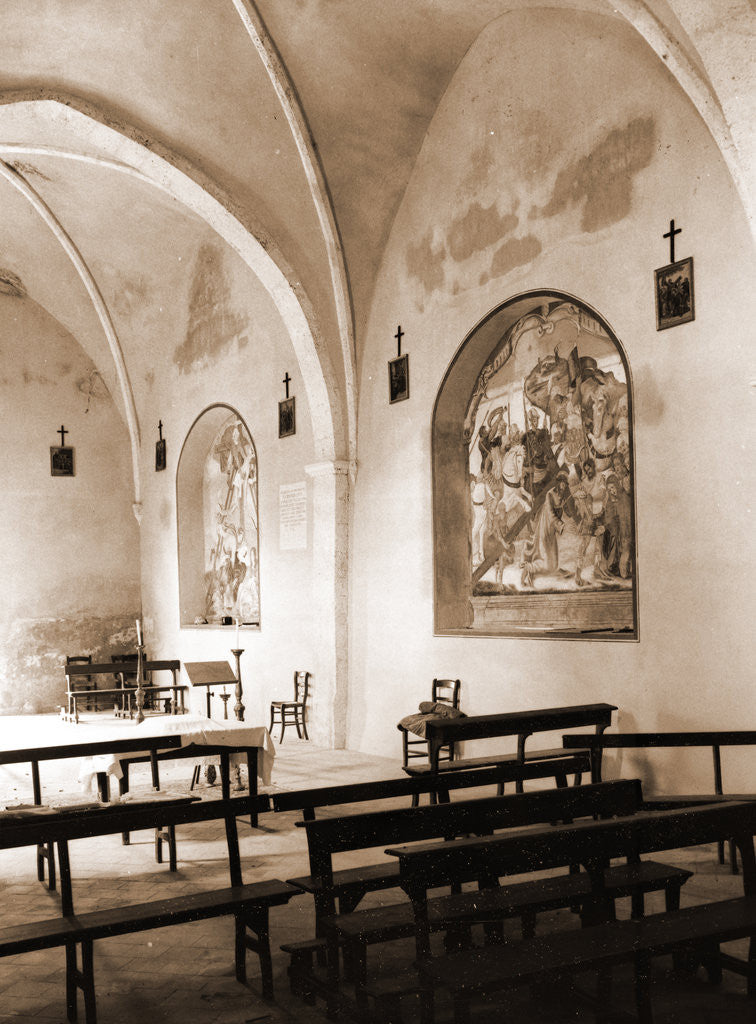 Detail of Parrocchiale, San Stefano di Sessanio, L'Aquila, Abruzzo by Anonymous
