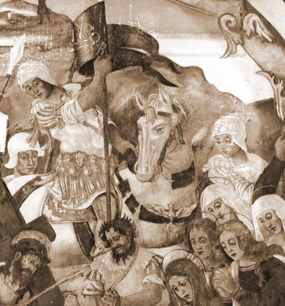 Detail of Parrocchiale, San Stefano di Sessanio, L'Aquila, Abruzzo by Anonymous