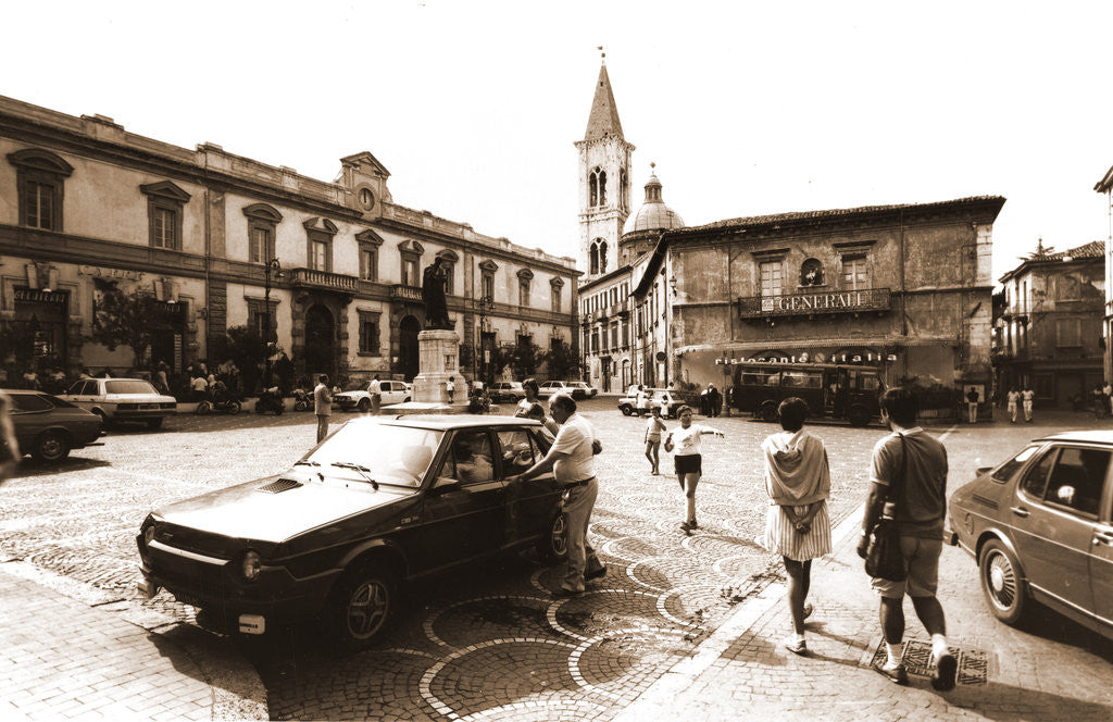 Detail of General views, Sulmona, Aquila, Abruzzo by Anonymous