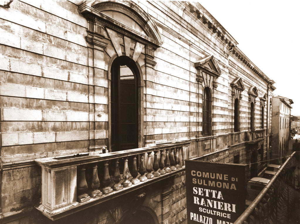 Detail of Historical Center, Sulmona, Aquila, Abruzzo by Anonymous