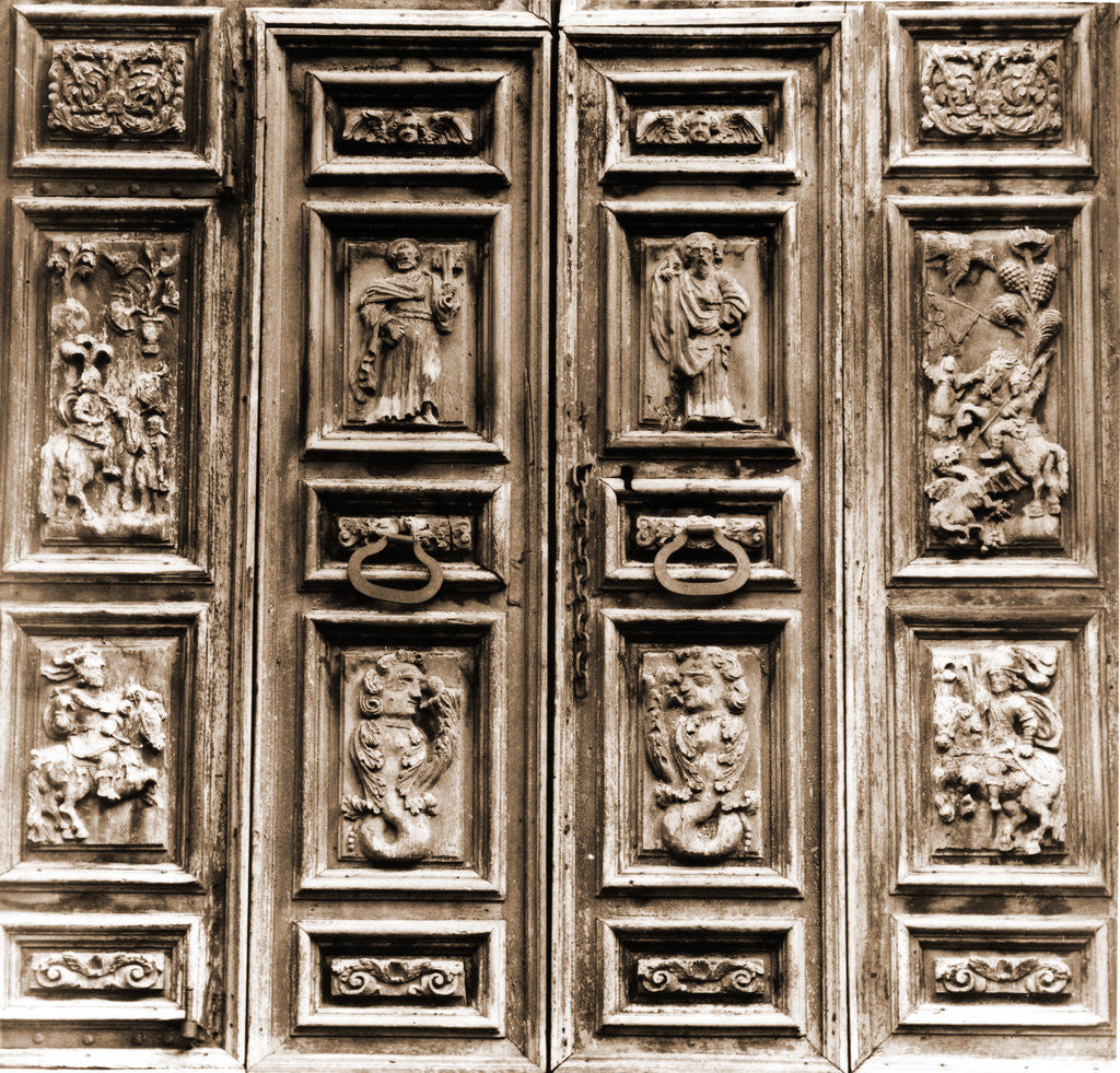 Detail of S. Chiara, Sulmona, Aquila, Abruzzo by Anonymous
