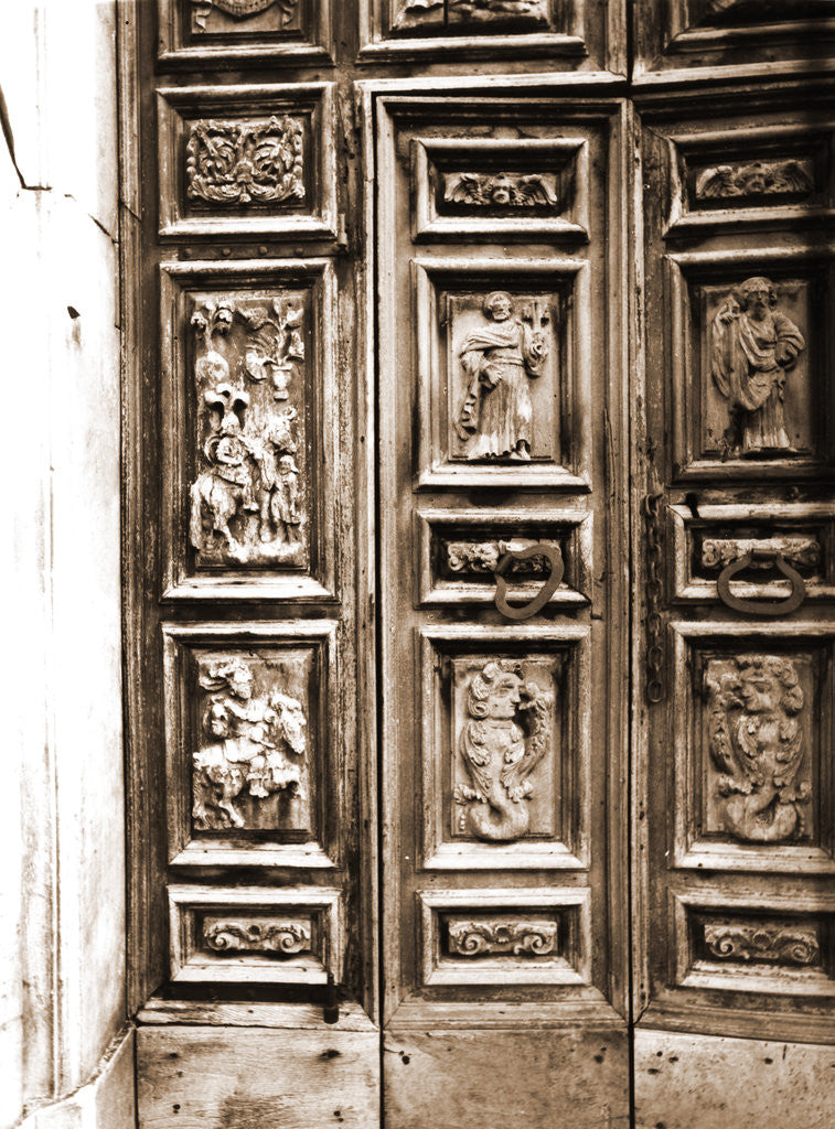 Detail of S. Chiara, Sulmona, Aquila, Abruzzo by Anonymous