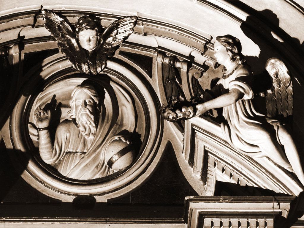 Detail of S. Chiara, Sulmona, Aquila, Abruzzo by Anonymous