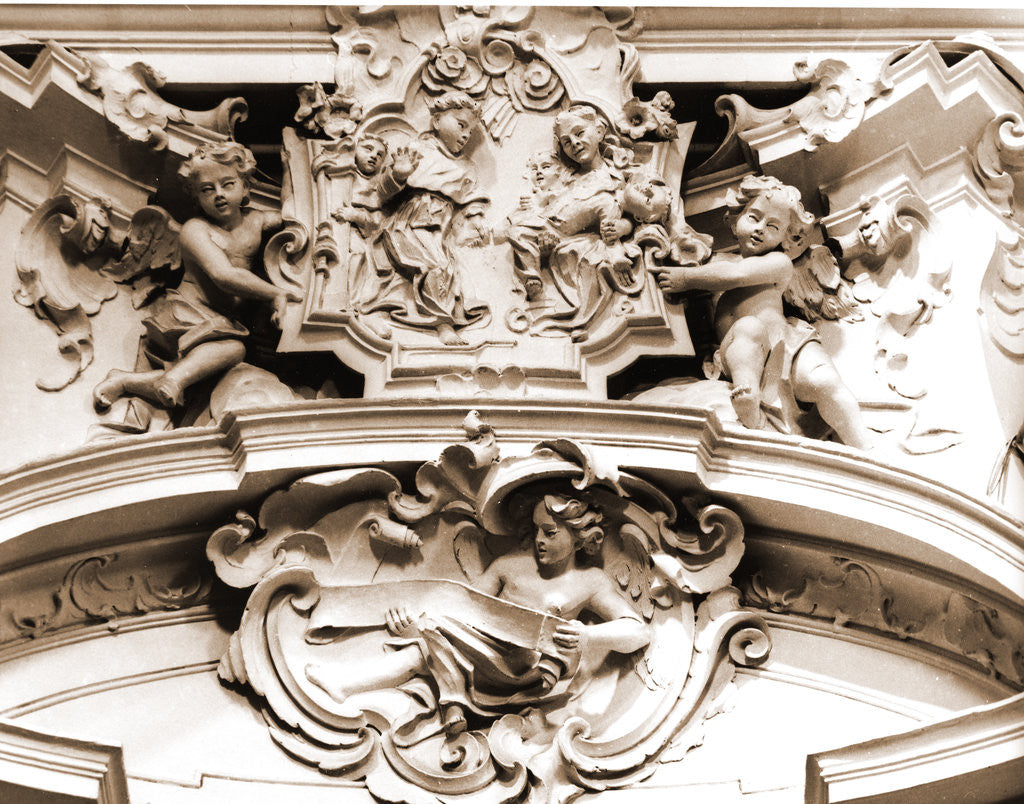 Detail of S. Francesco della Scarpa, Sulmona, L'Aquila, Abruzzo by Anonymous