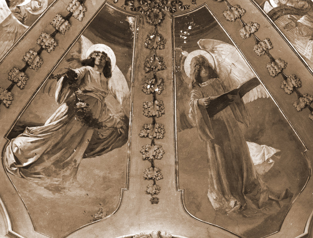 Detail of Cathedral, S. Panfilo, Sulmona, L'Aquila, Abruzzo by Anonymous